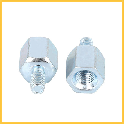 Rearview Mirrors Adapter 2 x 8mm RH to 6mm RH for Motorcycle Bike