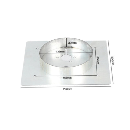 Stainless Steel 30mm Parking Heater Base Mounting Bracket for Car