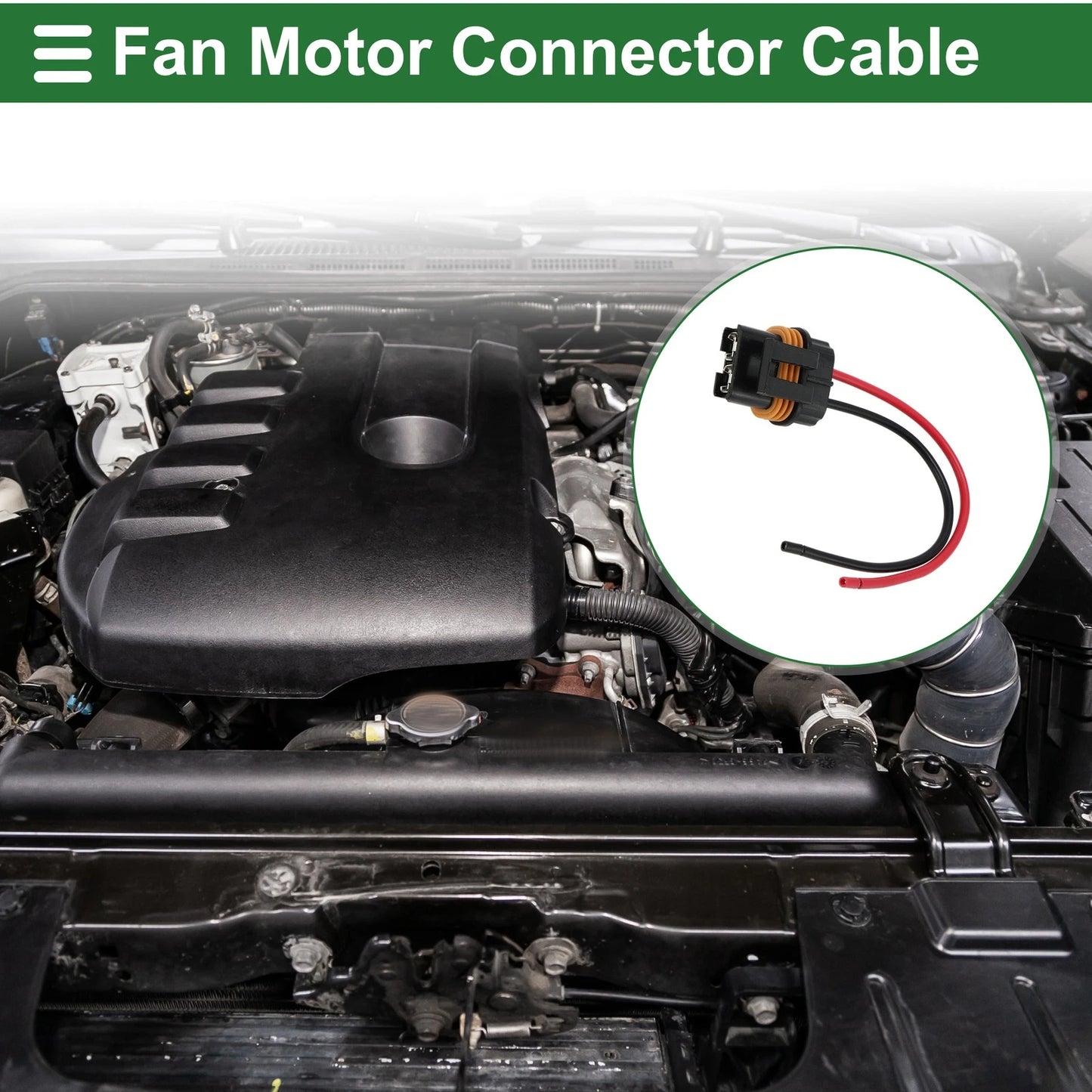 Blower Resistor Wiring Harness Connector for BUICK ROADMASTER (1991–1993)
