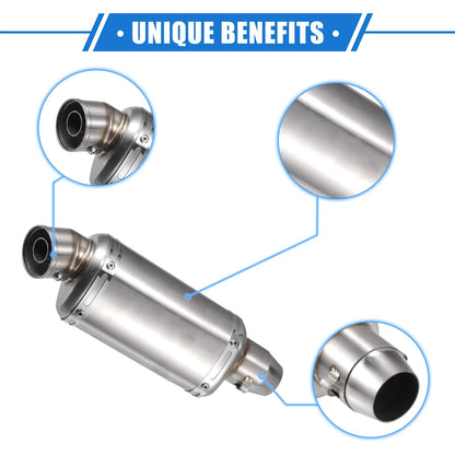 12.20 Length 1.50 ID 3.11 OD Muffler Exhaust for Car