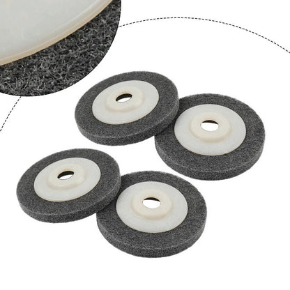 4" Nylon Fiber Buffing Wheel Polishing Disc for Angle Grinder (Fits Various Models)