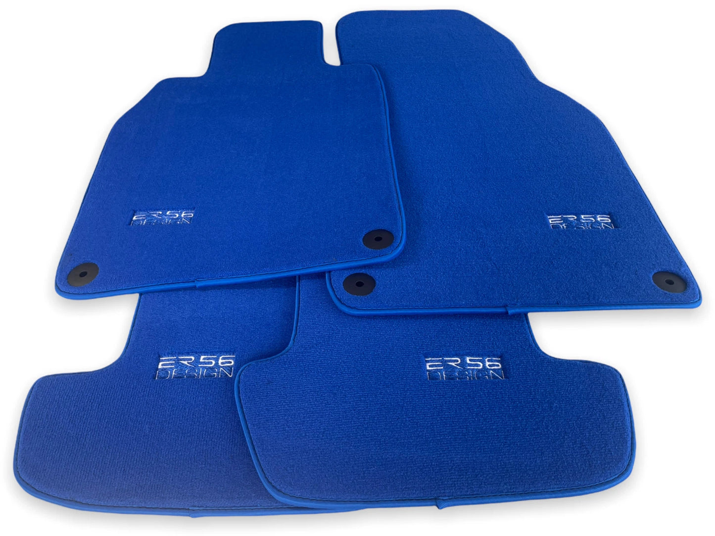 Premium Blue Carpet Floor Mats for Porsche Macan (2014-2021)