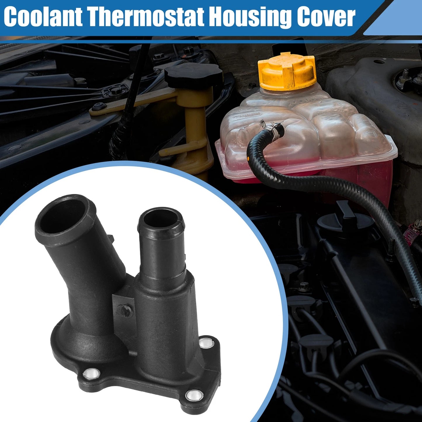Coolant Thermostat Housing Cover for Ford Focus (2000-2011)