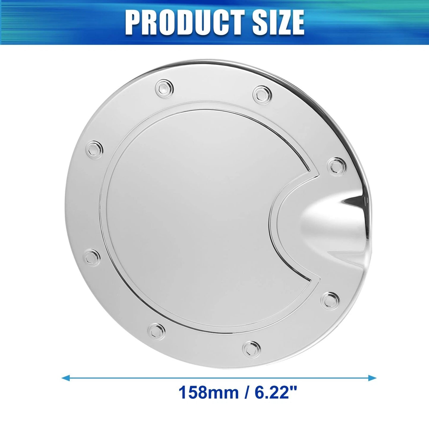 Fuel Tank Cover Door Cap for Dodge Ram 1500 (2010 - 2017)