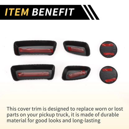 Carbon Fiber Seat Adjustment Button Cover for Toyota Tundra (2014-2021)