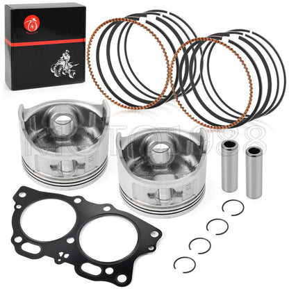 Oversize 0.5mm Piston Ring Kit for EZGO Golf Cart Robin 350cc (1996-2008)