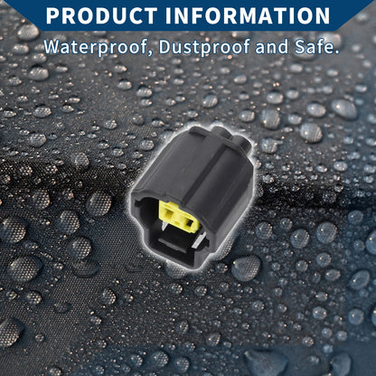 2 x Pin Auto Waterproof Sensor Connector Plug for Toyota