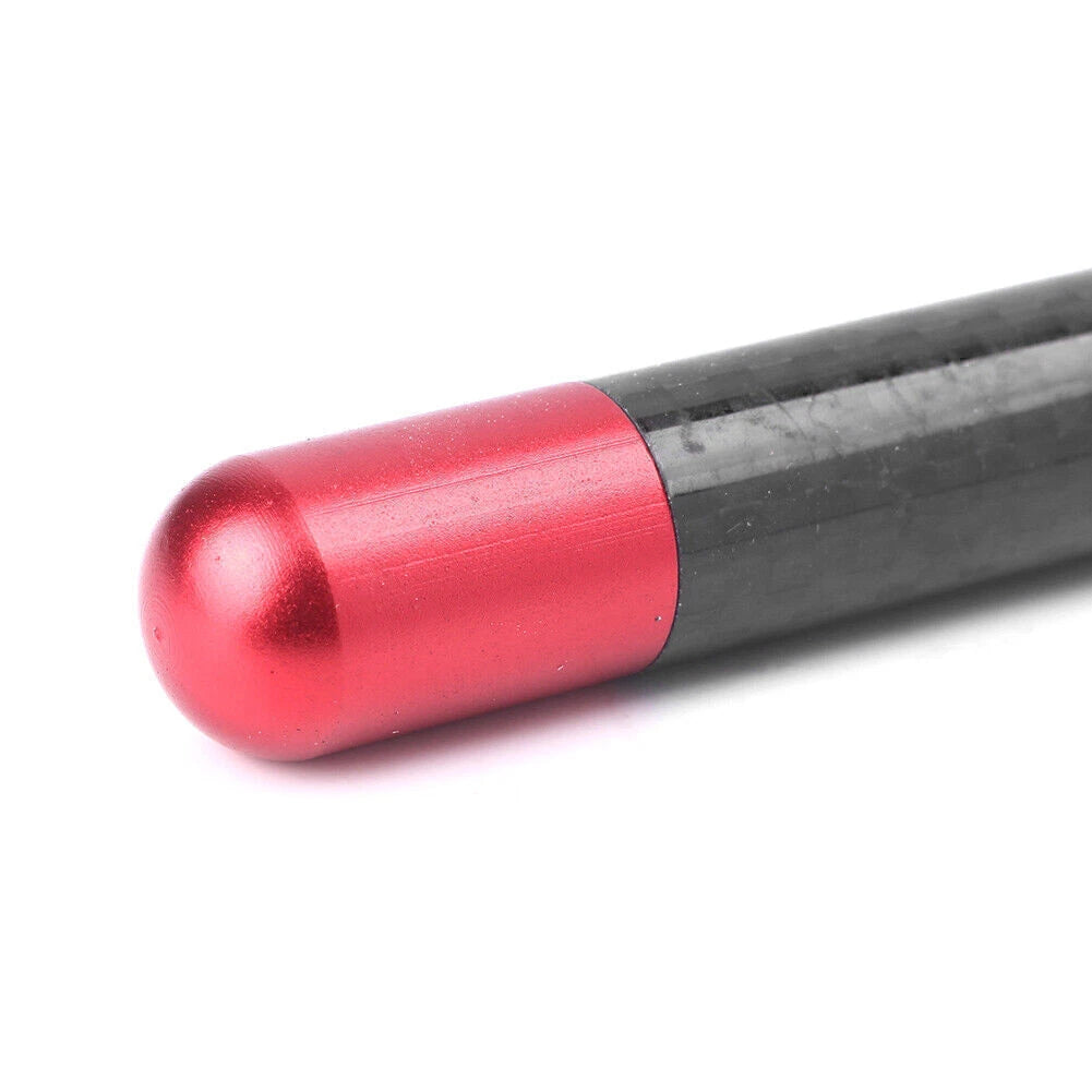 Red Carbon Fiber FM AM Radio Aerial Antenna for Universal Car (No Year)
