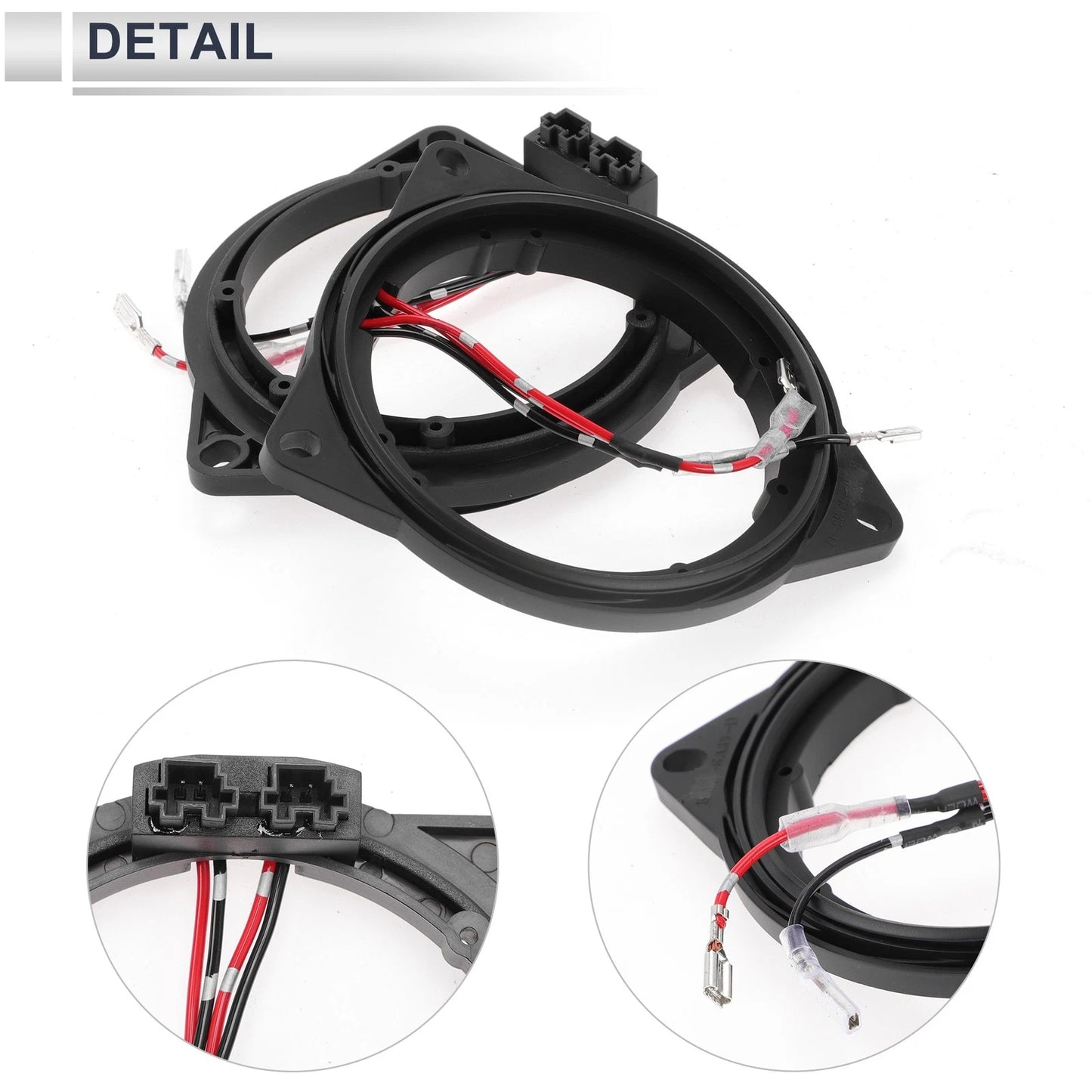 Speaker Spacer Ring Adaptor for BMW 3.5" Midrange Speakers - 2 x Set