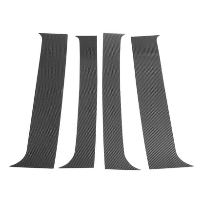 4 Pcs Pillar Window Trim for Chevy Blazer Carbon Fiber Pattern (1995-2005)