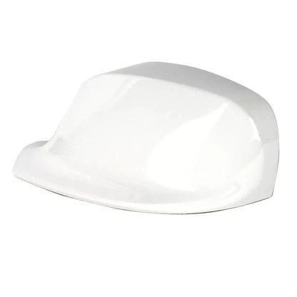 Pair White Mirror Cover Caps for BMW X3 F25 (2011-2014)