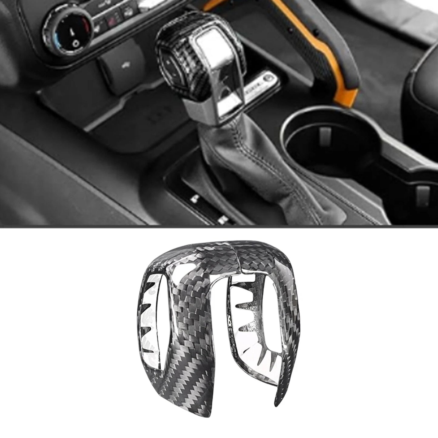 Gear Shift Knob Trim Cover for Ford Bronco (2021-2023)