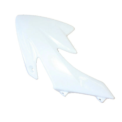White Plastic Front Tank Side Guard Fender for CRF50 Pit Pro Dirt Bike