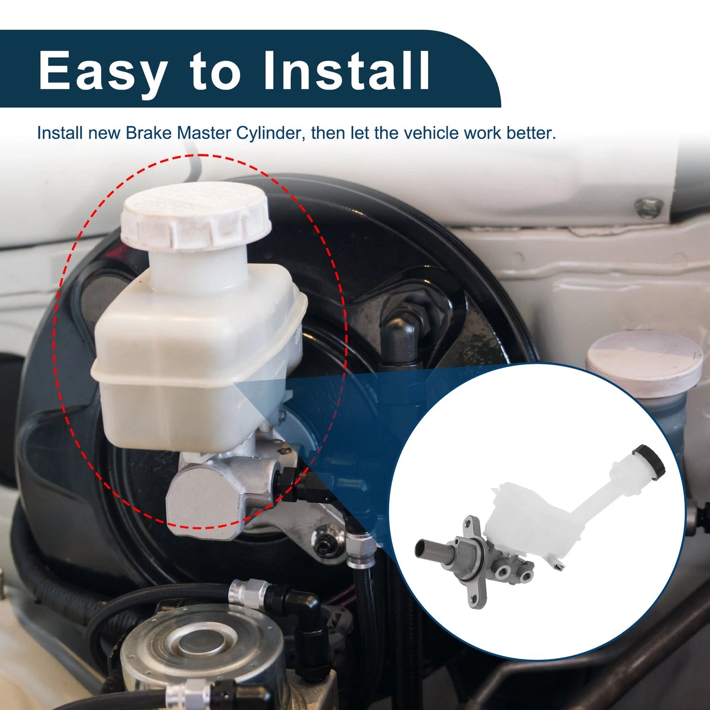 Brake Master Cylinder with Reservoir for Suzuki Vitara (2015-2023)