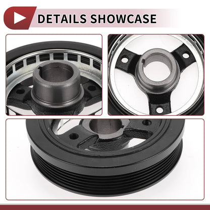 Harmonic Balancer Crankshaft Pulley for Pontiac Montana (1999 - 2005)