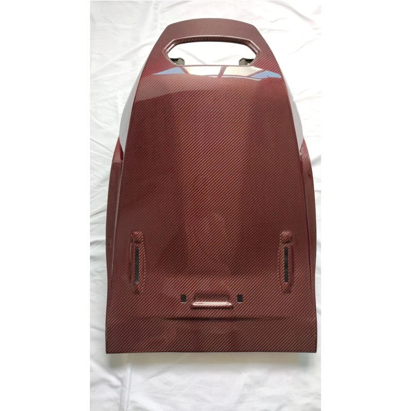 Red Dry Carbon Fiber Seat Back Panel Cover Replace for Lamborghini URUS 18-22