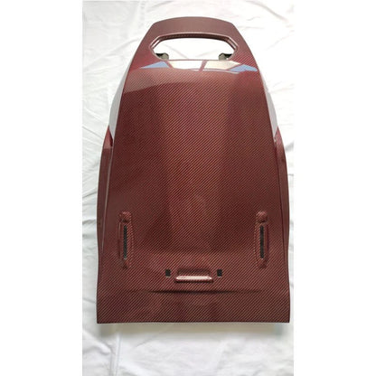 Red Dry Carbon Fiber Seat Back Panel Cover Replace for Lamborghini URUS 18-22