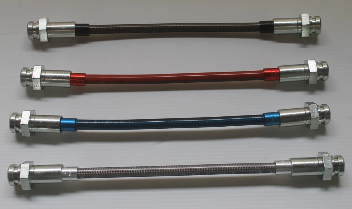 Braided Brake Hose Set (3) for Ford Cortina TE TF