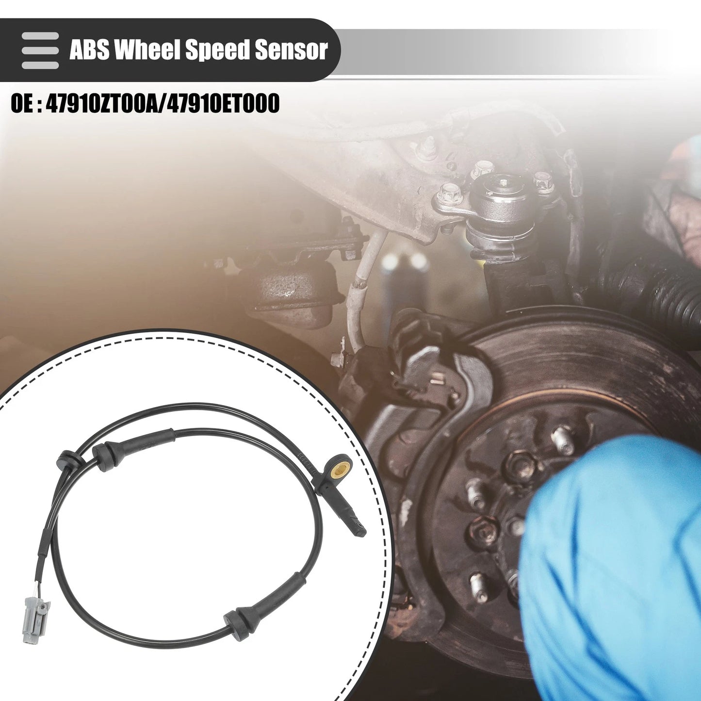 Front Right ABS Sensor for Nissan Sentra (2009-2012)