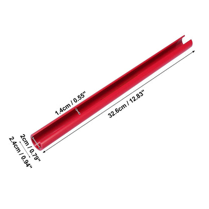 Red ABS Front Grille Trim Strips Covers for BMW 1 2 3 4 Series (2004-2023)