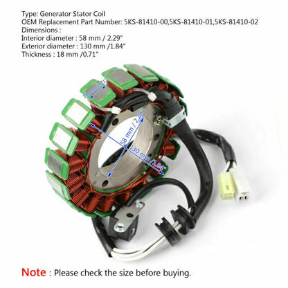 Stator Coil for Yamaha XVS1100 Vstar Classic Custom (2003-2011)