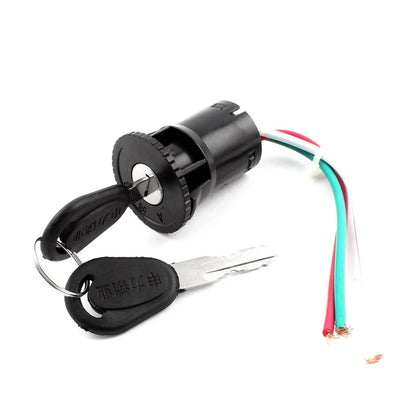 Ignition Switch Lock / 3-Wire for Scooter Motorcycle 2 x Keys