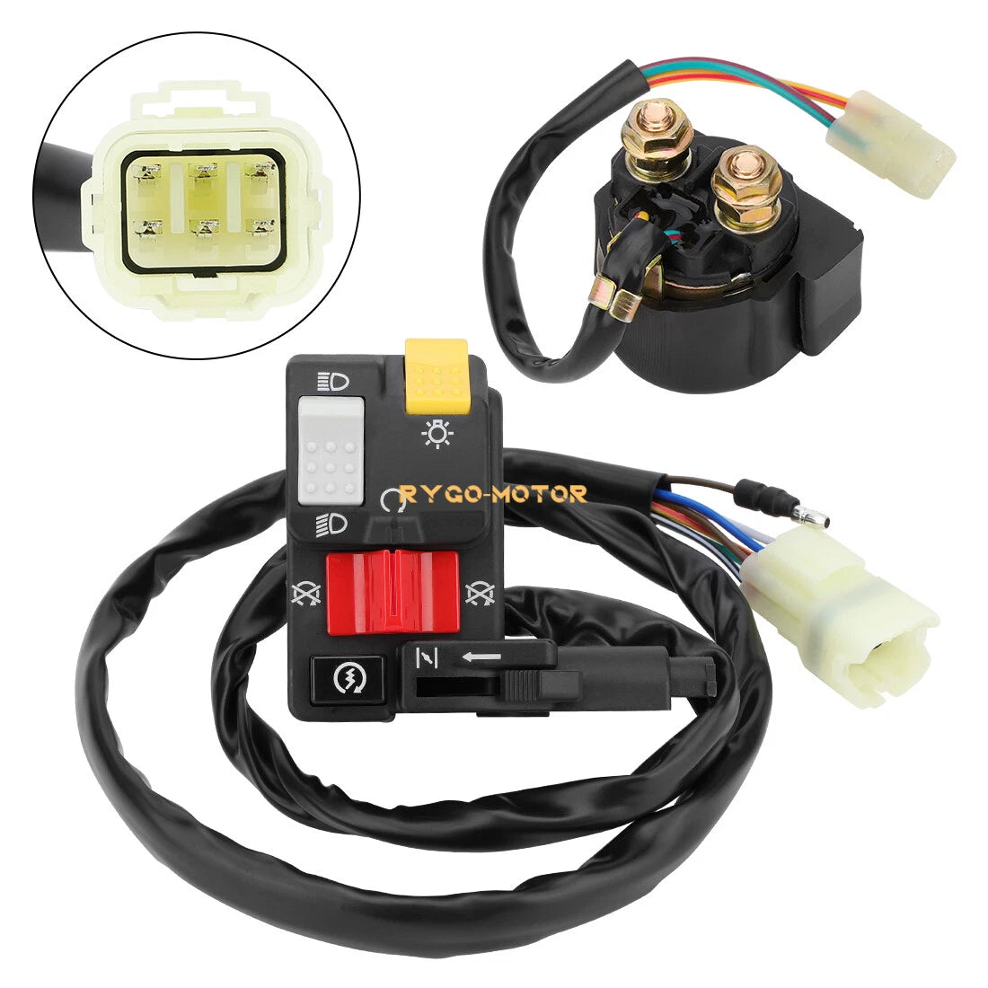 Handlebar & Starter Relay Switch for Honda Foreman (1998–2004)
