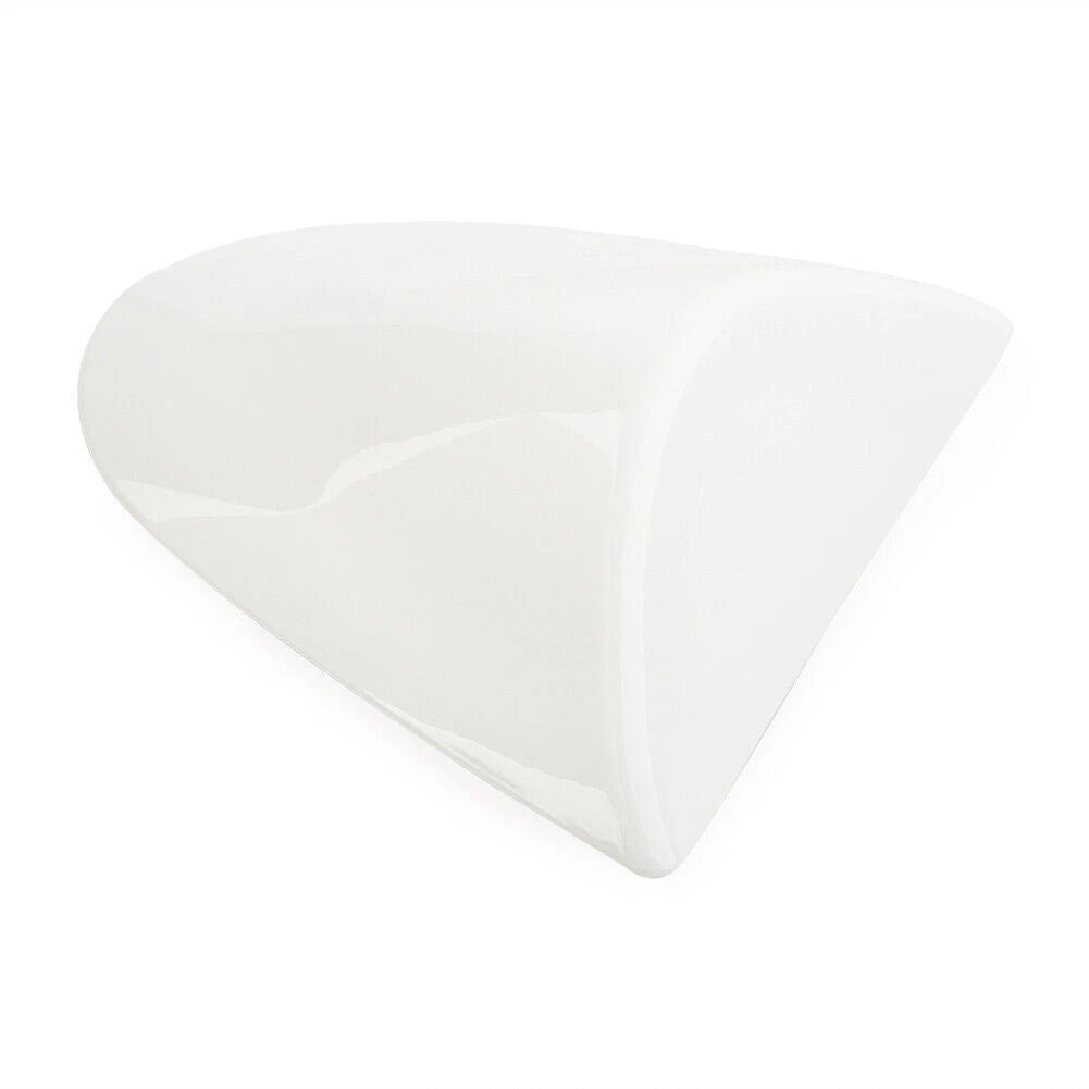 White Moto Rear Seat Cover for Kawasaki Ninja ZX6R (2005-2006)