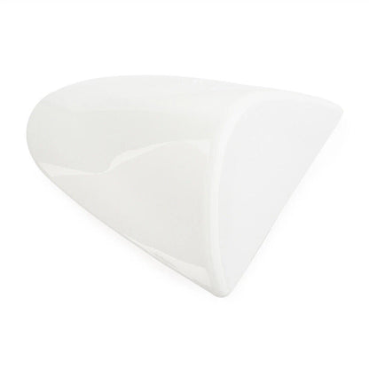 White Moto Rear Seat Cover for Kawasaki Ninja ZX6R (2005-2006)