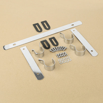 39mm Windshield Bracket for Harley Dyna Super Wide Glide Low Rider Sportster