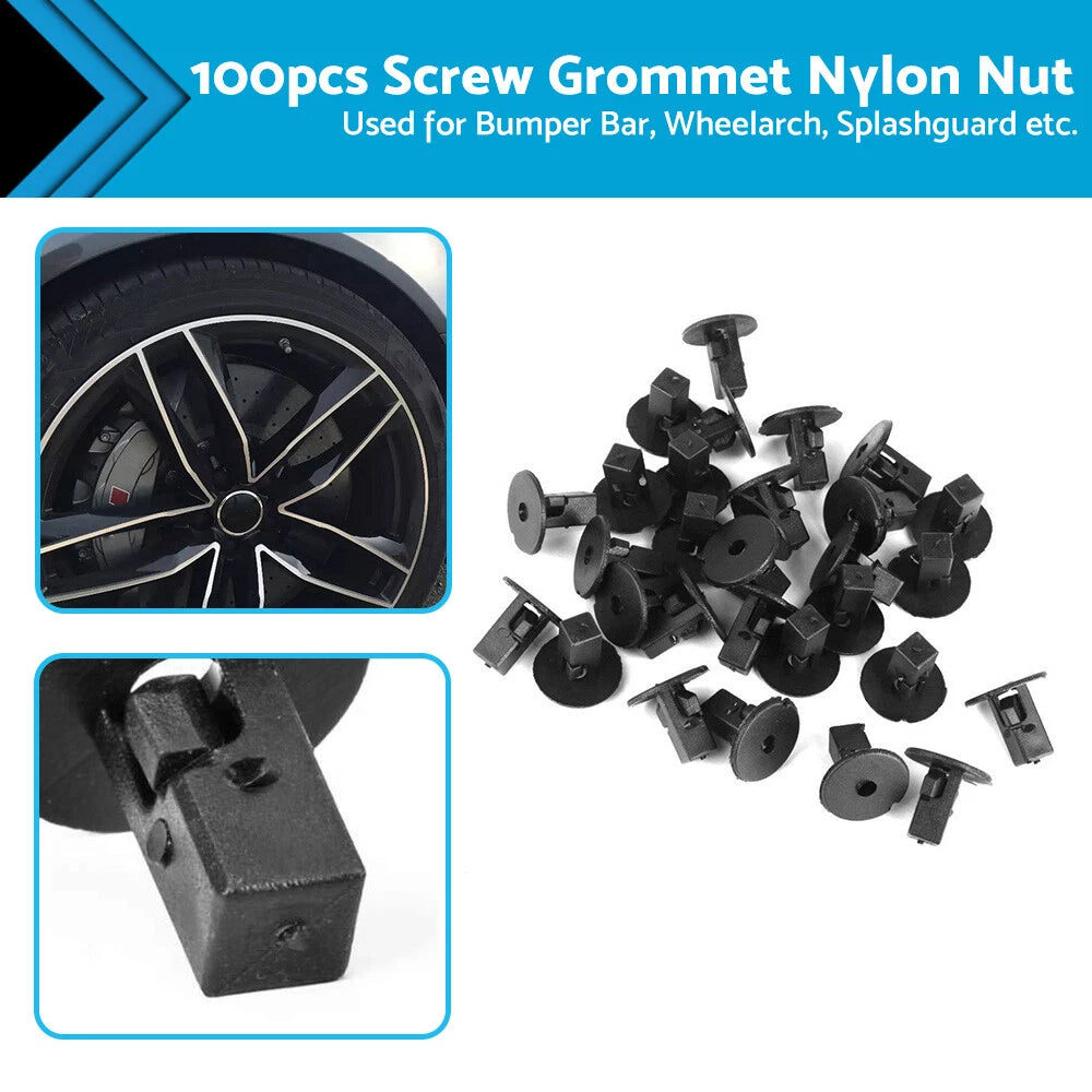 Screw Grommet Trim Clip for Toyota Wheelarch Inner Guard Bumper Nut