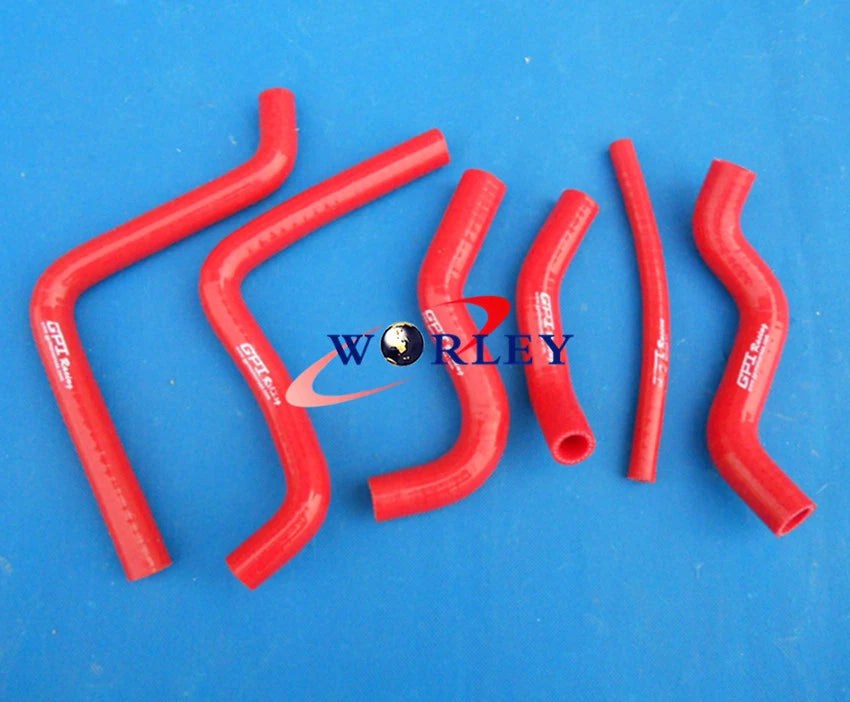 Black Silicone Radiator Hose for Honda CR125 CR125R (2000-2002)