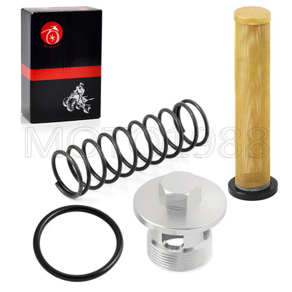 Oil Filter Screen & Cap for Kawasaki Vulcan 1500-1600 (1998–2009)