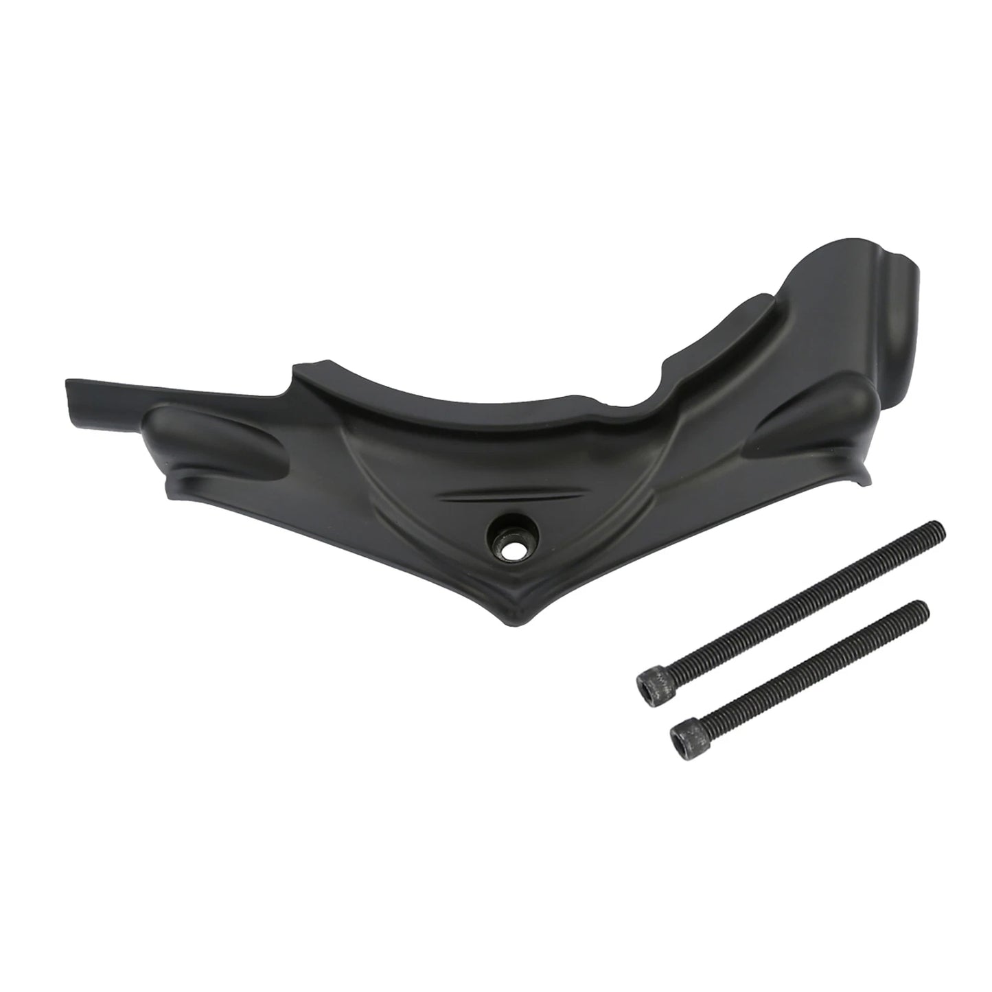 Black Cylinder Base Side Cover for Harley Touring, Dyna (2006-2016)