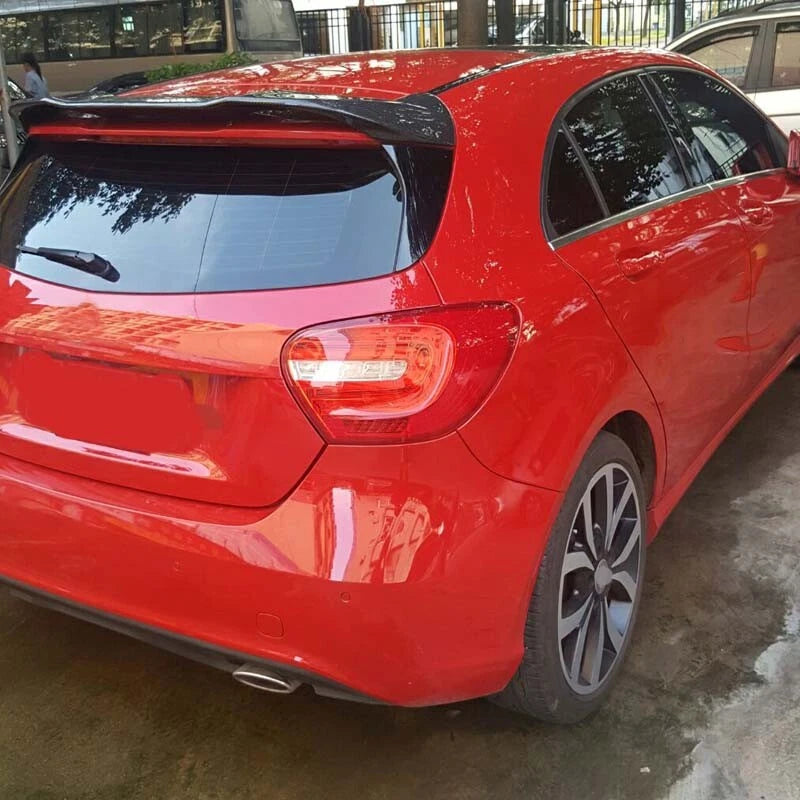 Carbon Fiber Rear Roof Spoiler Wing P-Style for Benz A-Class W176 2013-2018