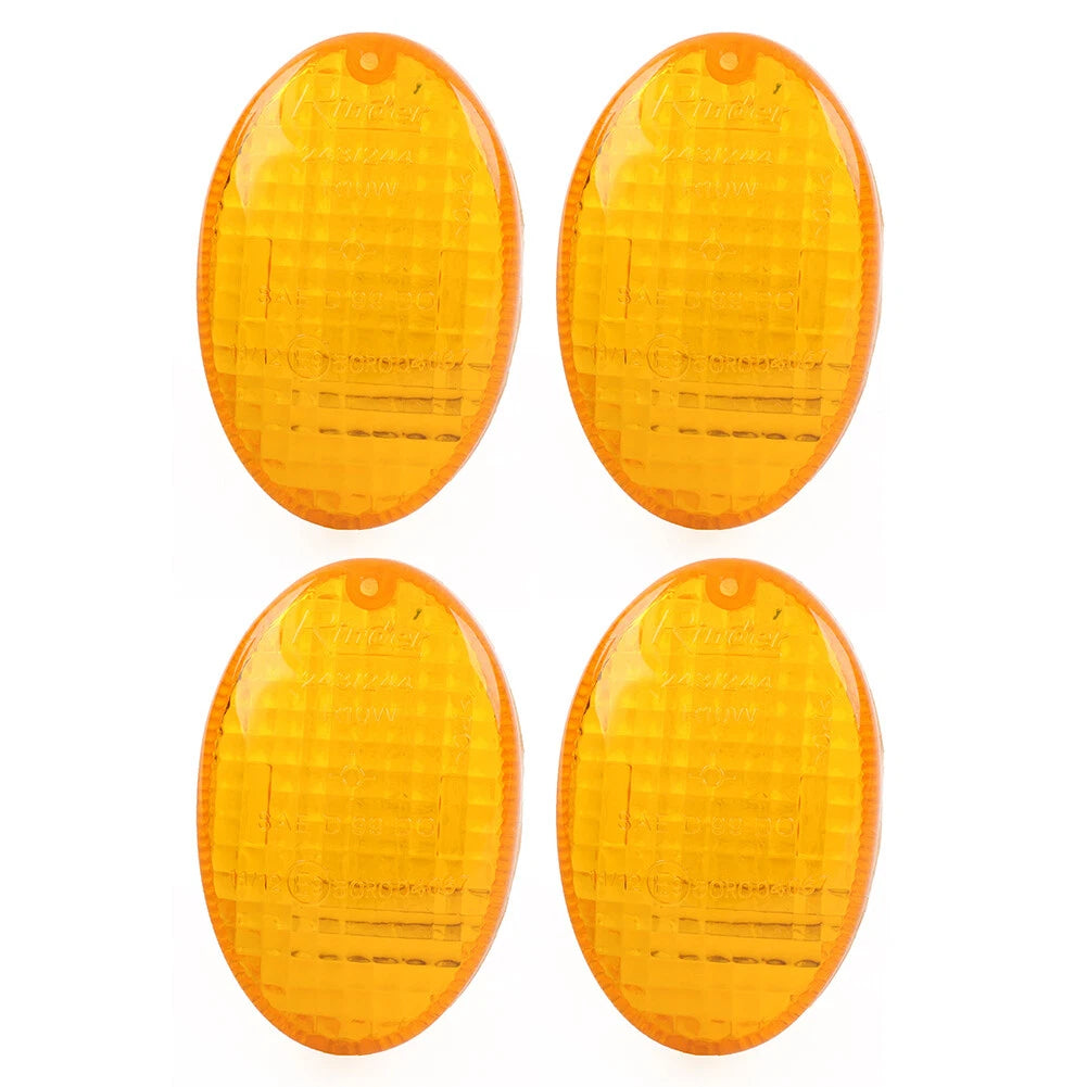 4 x Motorcycle Turn Signal Light Lens for KAWASAKI EX250R NINJA 250R (2008-2012)