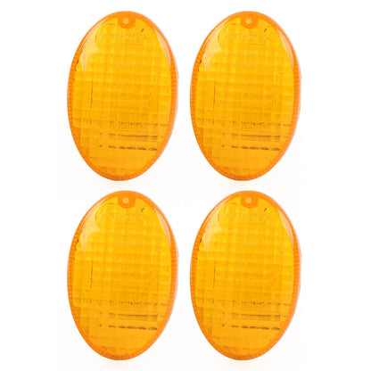 4 x Motorcycle Turn Signal Light Lens for KAWASAKI EX250R NINJA 250R (2008-2012)