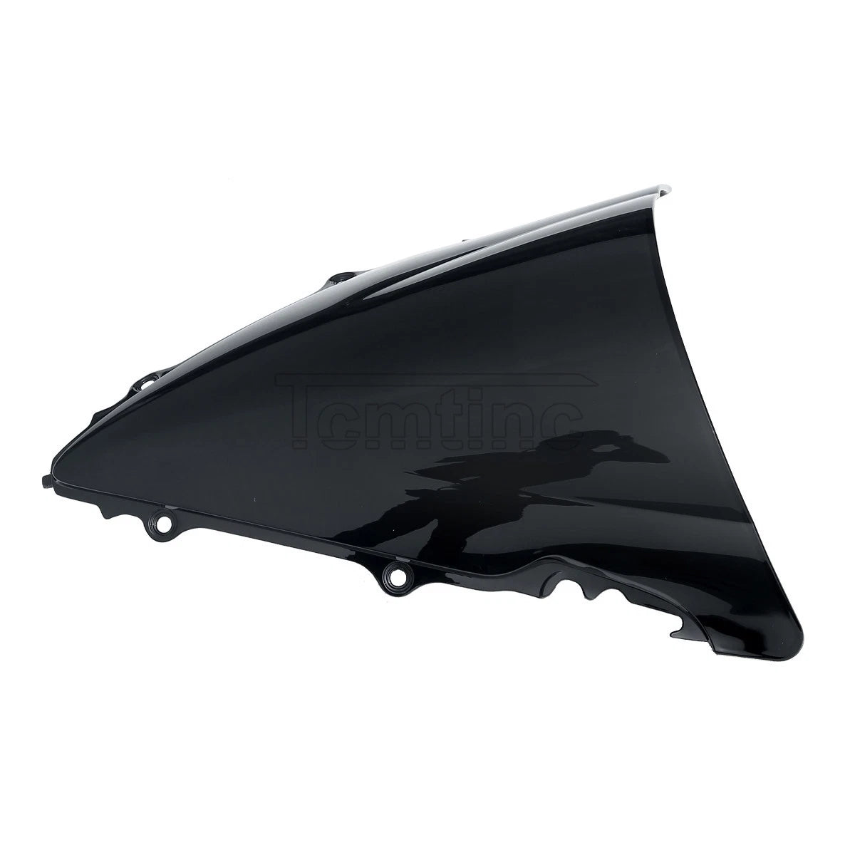 Dual Bubble Black Windshield for Yamaha YZF R6 (2003-2005)