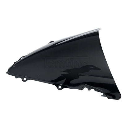 Dual Bubble Black Windshield for Yamaha YZF R6 (2003-2005)