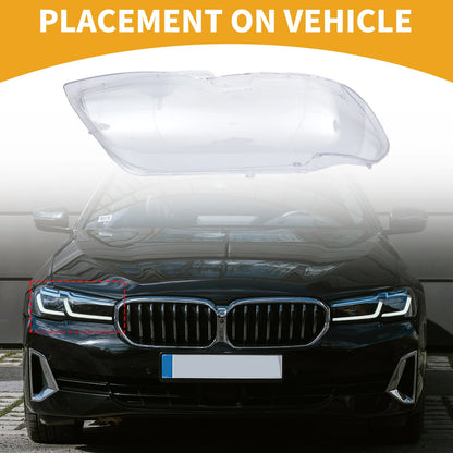 1 Pc Front Right Headlight Lens Cover for BMW X5 (2004-2006)
