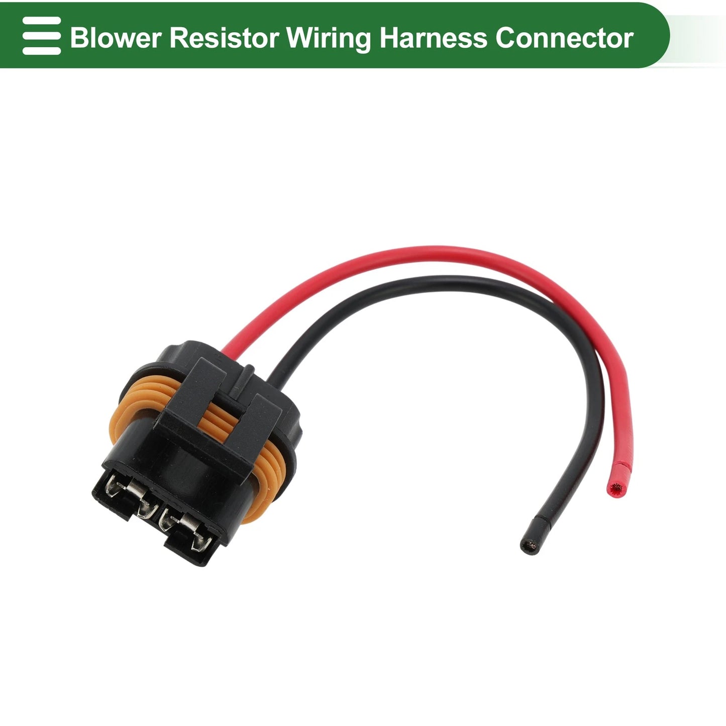 Blower Resistor Wiring Harness Connector for BUICK ROADMASTER (1991–1993)