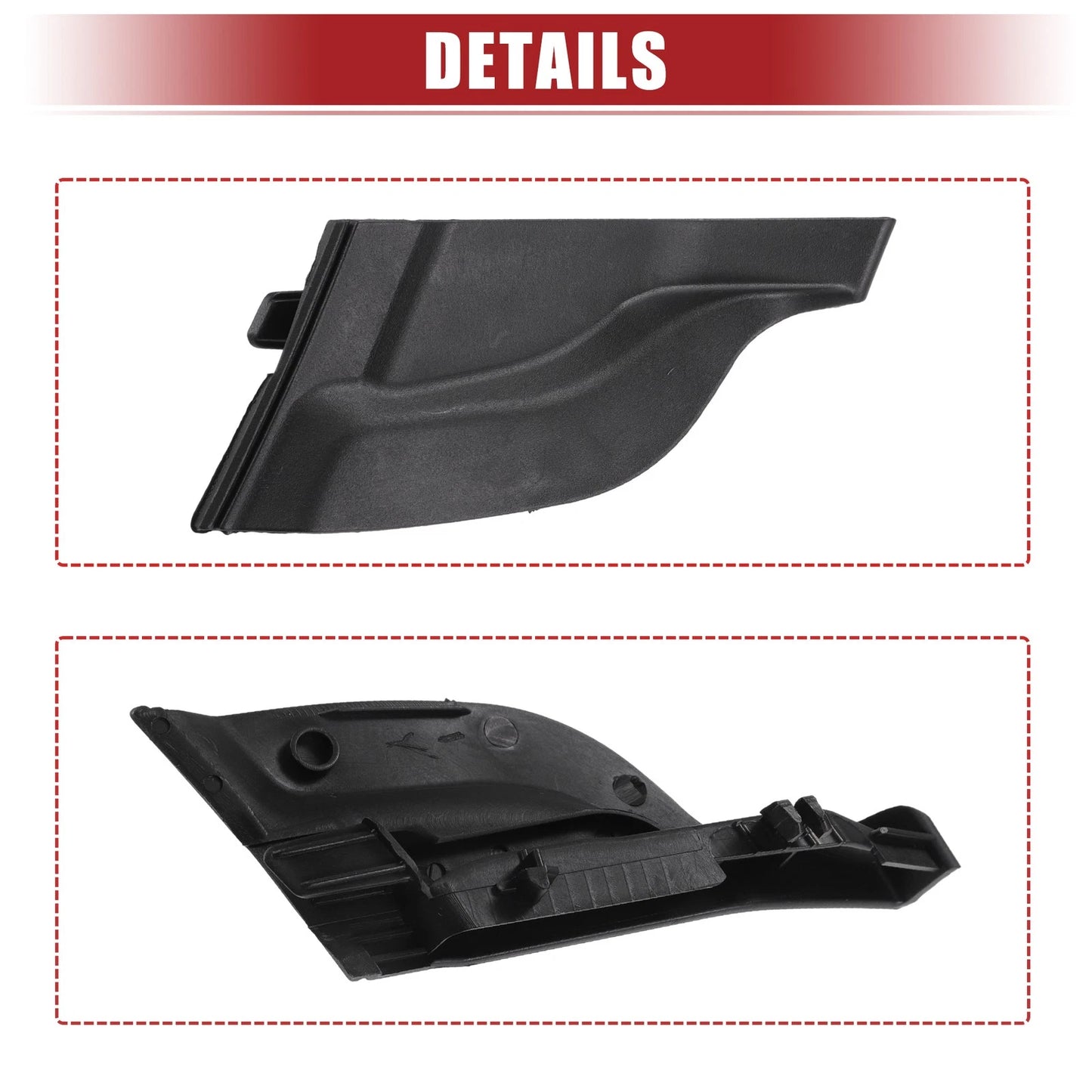 Front Windshield Wiper Cowl Cover Extension Trim for Toyota Prius (2010-2015)