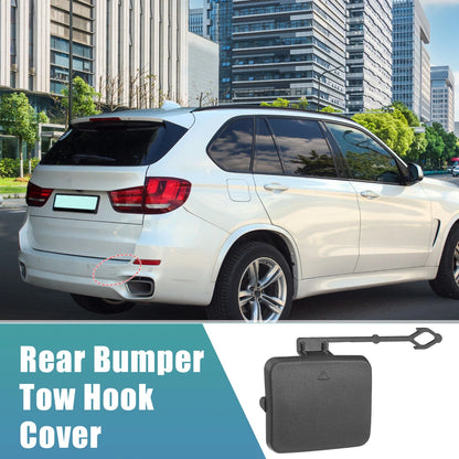 Rear Right Bumper Tow Hook Cover for BMW X5 2007-2010 (2 x Covers)