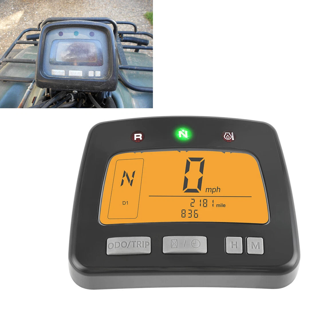 Speedometer Dash Upper Cover for Honda Foreman (1998–2001)