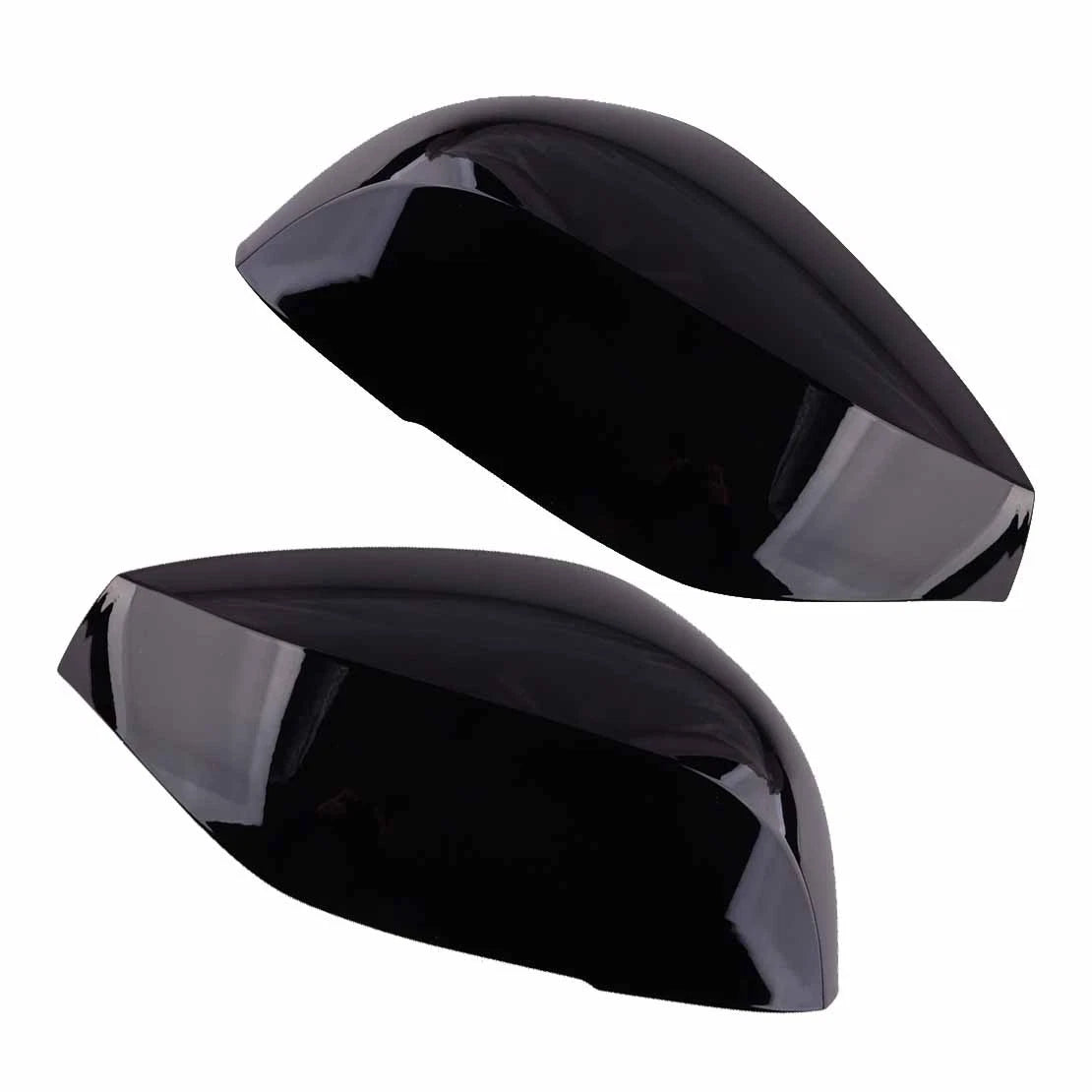 Black Side View Mirror Cover Caps for Infiniti QX30 Q50 Q60 Q70 (2016-2020)