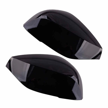 Black Side View Mirror Cover Caps for Infiniti QX30 Q50 Q60 Q70 (2016-2020)
