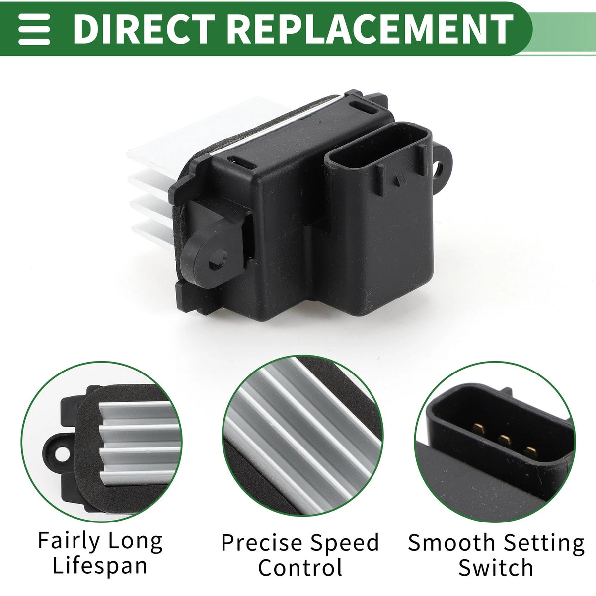 HVAC Blower Motor Resistor for Ford F-550 Super Duty (2008-2010)