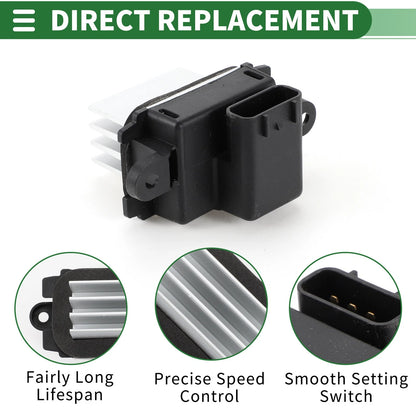 HVAC Blower Motor Resistor for Ford F-550 Super Duty (2008-2010)