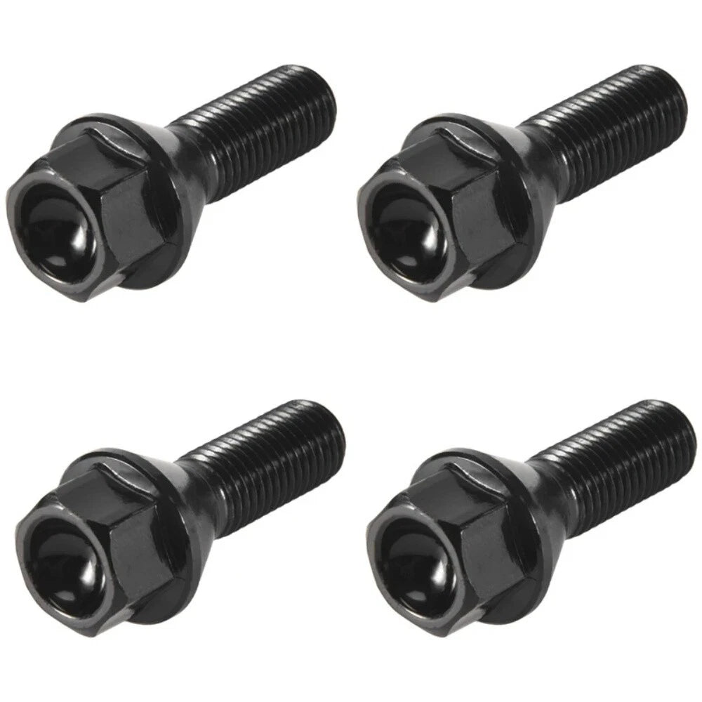 4 Pcs M1 1.5 Wheel Lug Bolts for BMW 1 3 5 6 7 8 Series X1 Z1 Z3 Z4