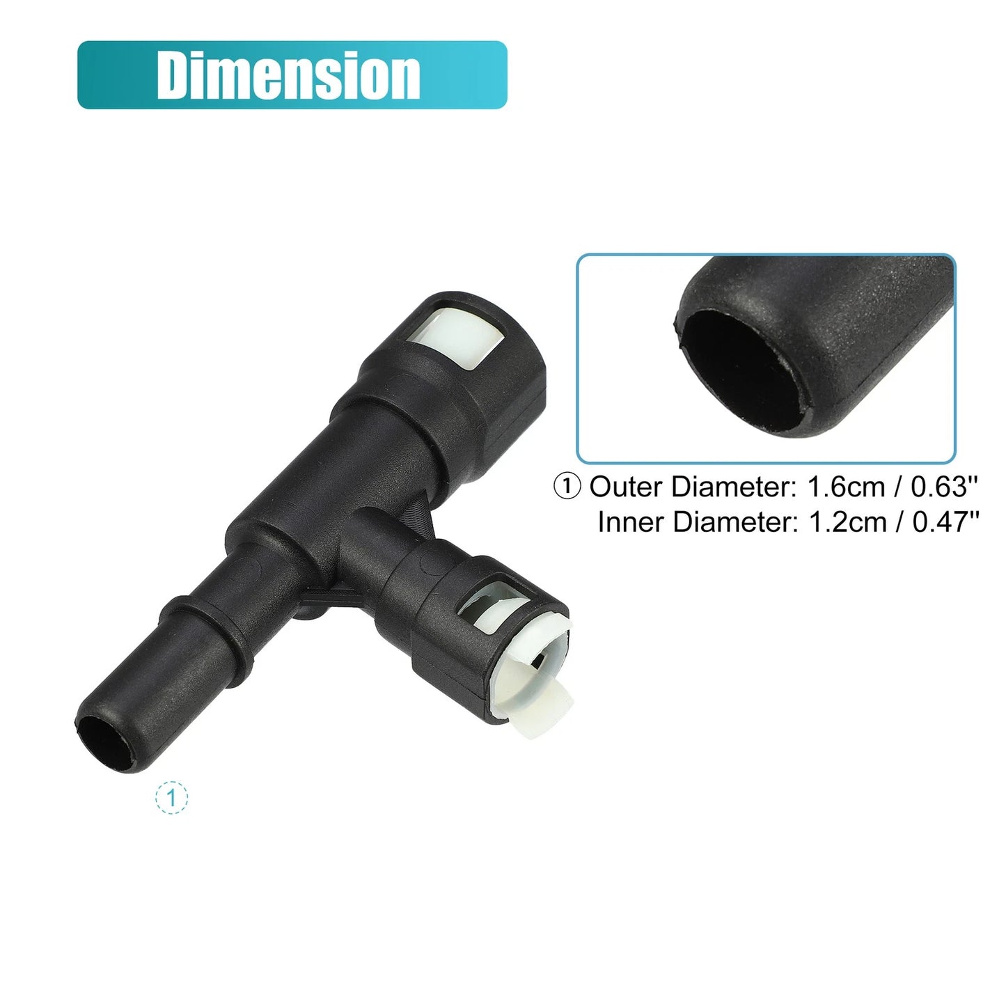 Engine Coolant Hose Connector for Chevrolet Suburban 1500 (2000-2014)